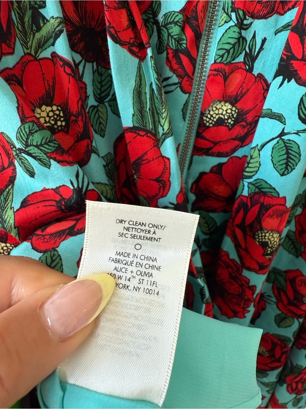 Alice & Olivia Reyna Floral-Print Minidress - Picture 9 of 10